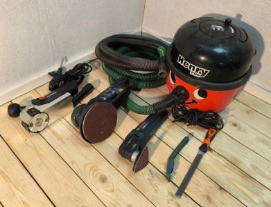 Slibermaskiner til trappe