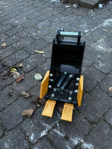Minigraver med ekstra skovle